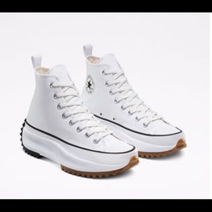 Converse Run Star Hike White  Men’s 7/Women’s 8.5